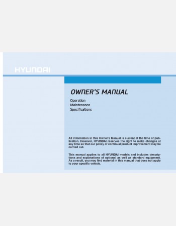 hyundai tucson 2019 owners manual